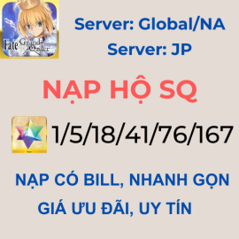 Nạp hộ FGO NA/JP