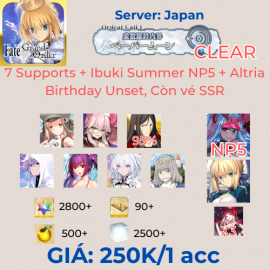 FGO JP 19 - Ibuki Summer NP5