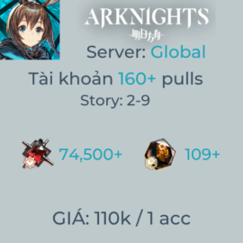 Arknights Global 2 - Starter 160+ Pulls