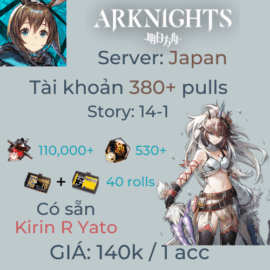 Arknights Japan 8 - Kirin R Yato 380+ Pulls