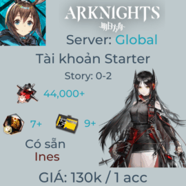 Arknights Global 11 - Ines Starter & 65+ Pulls