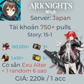 Arknights Japan 7 - Exusiai the New Covenant 560+ Pulls