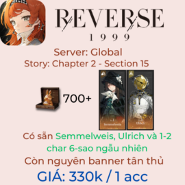 Reverse: 1999 Global 7 - Semmelweis, Ulrich, 1-2 char 6 sao ngẫu nhiên và 700+ Unilogs