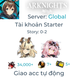 [#107] [Global] [Starter] Arknights 8 - Reed the Flame Shadow & Goldenglow