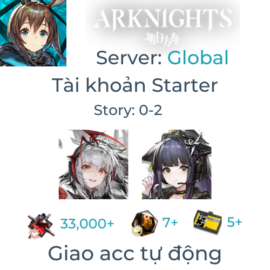[#1456] [Global] [Starter] Arknights 7 - Wis'adel & Jessica