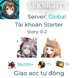 [#1457] [Global] [Starter] Arknights 7 - Wis'adel & Archetto