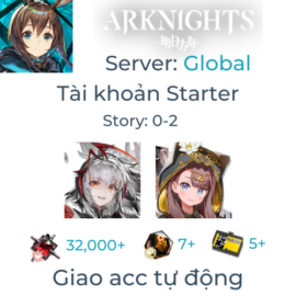 [#1427] [Global] [Starter] Arknights 7 - Wis'adel & Pepe