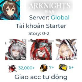 [#1437] [Global] [Starter] Arknights 7 - Wis'adel & Narantuya & Viviana