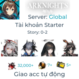 [#1410] [Global] [Starter] Arknights 7 - Wis'adel & Logos & Virtuosa + Ebenholz