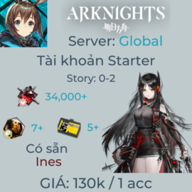 Arknights Global 11 - Ines Starter & 65+ lượt quay