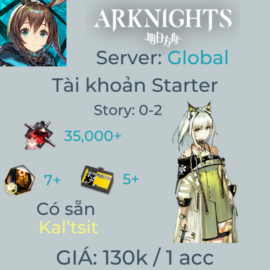Arknights Global 16 - Kal'tsit & 60+ lượt quay