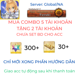 [#279] [Combo] [NA] [Starter] Mua 5 tài khoản tặng thêm 2 tài khoản