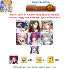 [#HBT161] [NA] [Starter] Hai Bà Trưng NP3, Zhuge Liang, Castoria, Koyan Light, S.Skadi, Oberon