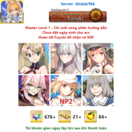 [#ATB69] [NA] [Starter] Bradamante, Anastasia, Castoria, Koyan Light, Altria Caster (Berserker) NP2, Oberon