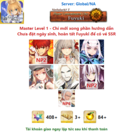 [#MUR121] [NA] [Starter] Muramasa NP2, Durgā, Mélusine, Castoria, Vlad III, Uesugi Kenshin NP2