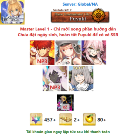 [#MUR125] [NA] [Starter] Muramasa NP3, Castoria, Koyan Light, Arjuna (Alter) NP3, Oberon