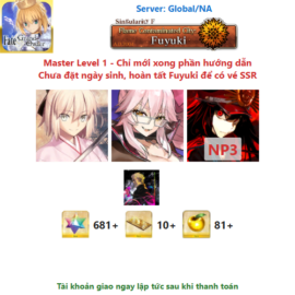 [#OKT81] [NA] [Starter] Okita Souji, Koyan Light, Demon King Nobunaga NP3
