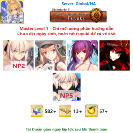 [#OKT82] [NA] [Starter] Okita Souji NP2, Castoria, S.Skadi, Demon King Nobunaga