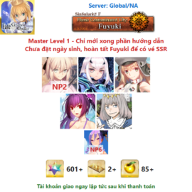 [#OKT84] [NA] [Starter] Okita Souji NP2, Mélusine, Castoria, S.Skadi, Oberon