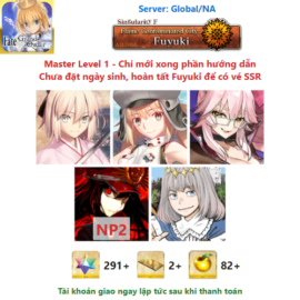 [#OKT86] [NA] [Starter] Okita Souji, Castoria, Koyan Light, Demon King Nobunaga NP2, Oberon