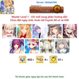 [#OKT93] [NA] [Starter] Okita Souji NP5, Europa, Merlin, Castoria, Koyan Light, S.Skadi, Taira, Jinako Carigiri, Oberon
