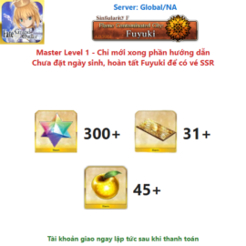 [#RR3645] [NA] [Starter] Tài khoản Reroll 300SQ