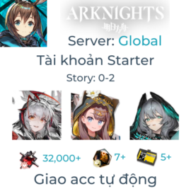 [#1488] [Global] [Starter] Arknights 7 - Wis'adel & Pepe & Fartooth
