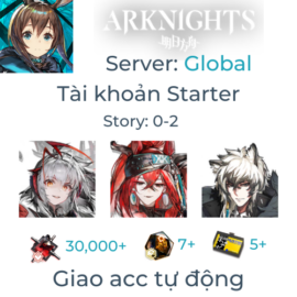 [#1490] [Global] [Starter] Arknights 7 - Wis'adel & Narantuya & SilverAsh