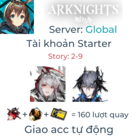 [#19] [Global] [Starter] Arknights 50 - Wis'adel, Logos và hơn 160 lượt quay
