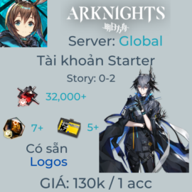 Arknights Global 9 - Logos & 60+ lượt quay