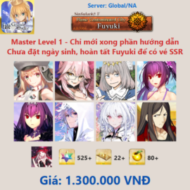 Tài khoản full 8 supports và hơn 525SQ