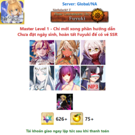 [#ADR4] [NA] [Starter] Richard I, Andromeda, Mysterious Heroine X (Alter), Galatea, S.Skadi, Taira-no-Kagekiyo NP3