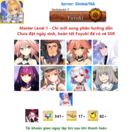 [#ASS42] [NA] [Starter] Astolfo (Saber), Napoleon, Tamamo-no-Mae, Merlin, Skadi, Castoria, Kama NP3, Oberon