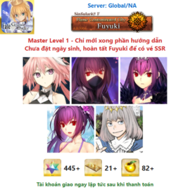 [#ASS44] [NA] [Starter] Astolfo (Saber), Scáthach, Skadi, S.Skadi, Oberon