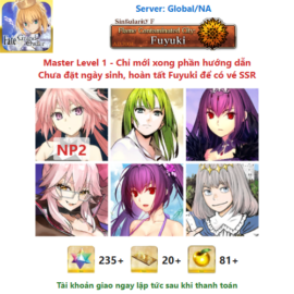 [#ASS45] [NA] [Starter] Astolfo (Saber) NP2, Enkidu, Skadi, Koyan Light, S.Skadi, Oberon