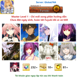 [#ASS52] [NA] [Starter] Astolfo (Saber), Ozymandias, Merlin, Skadi, Xiang Yu, S.Skadi, Jinako Carigiri NP2, Oberon