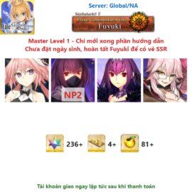 [#ASS64] [NA] [Starter] Astolfo (Saber), Scáthach NP2, Skadi, Koyan Light