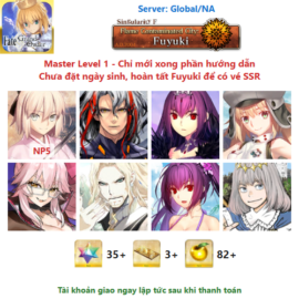 [#CAS251] [NA] [Starter] Okita Souji NP5, Odysseus, Skadi, Castoria, Koyan Light, Vlad III, S.Skadi, Oberon