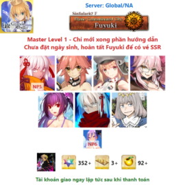 [#CAS252] [NA] [Starter] Okita Souji Alter (Saber) NP5, Tamamo-no-Mae, Castoria, Koyan Light, S.Skadi, Okita Souji (Alter), Oberon
