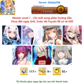 [#CAS280] [NA] [Starter] Mélusine, Merlin, Castoria, Koyan Light, S.Skadi, Okita Souji (Alter) NP4, Oberon