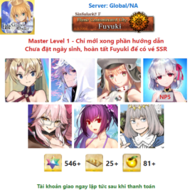 [#CAS284] [NA] [Starter] Bradamante, Merlin, Castoria, Kama NP5, Koyan Light, S.Skadi, Oberon