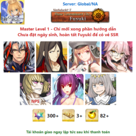 [#CAS286] [NA] [Starter] Odysseus, Zhuge Liang, Castoria, Koyan Light, Sakata Kintoki NP5, S.Skadi, Oberon