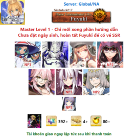 [#CAS288] [NA] [Starter] Hai Bà Trưng NP3, Minamoto-no-Tametomo, Castoria, Osakabehime NP2, Koyan Light, Uesugi Kenshin NP3, Oberon NP2