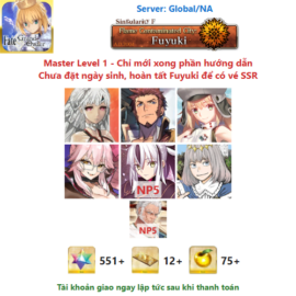 [#CAS291] [NA] [Starter] Altera, Napoleon, Castoria, Koyan Light, Uesugi Kenshin NP5, Oberon