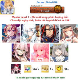 [#CAS293] [NA] [Starter] Richard I, Orion, Odysseus, Castoria NP2, Koyan Light, Arcueid NP3, Oberon