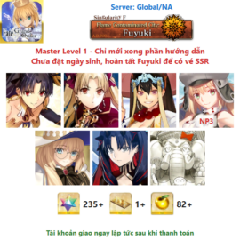[#ERE50] [NA] [Starter] Ishtar, Ereshkigal, Xuanzang Sanzang, Castoria NP3, Aesc the Rain Witch, Space Ishtar, Jinako Carigiri