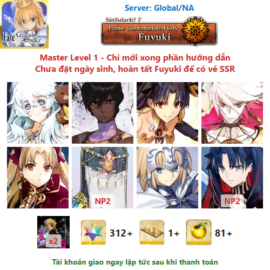 [#ERE52] [NA] [Starter] Orion, Arjuna, Ishtar, Karna, Ereshkigal, Scheherazade NP2, Jeanne d'Arc, Space Ishtar NP2