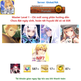 [#GIL141] [NA] [Starter] Gilgamesh, Mélusine, Merlin, Castoria