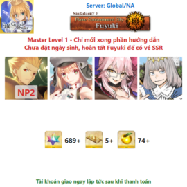 [#GIL142] [NA] [Starter] Gilgamesh NP2, Castoria, Koyan Light, Oberon