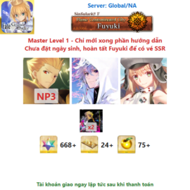[#GIL145] [NA] [Starter] Gilgamesh NP3, Merlin, Castoria